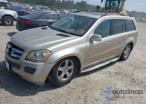 2007 Mercedes-Benz Gl 450 4Matic из США, поврежденный, VIN 4JGBF71E67A121612